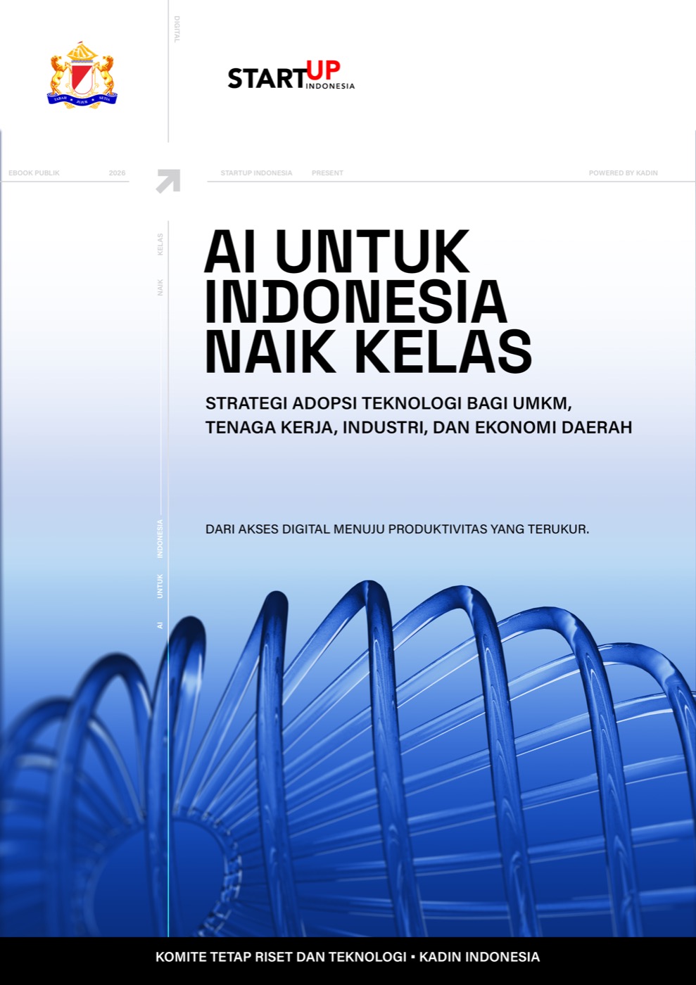 Sampul e-book AI untuk Indonesia Naik Kelas